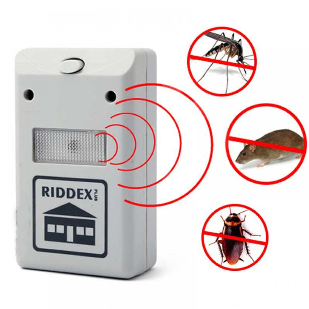 Aparat anti rozatoare si insecte Riddex cu ultra-sunete alimentare 230V