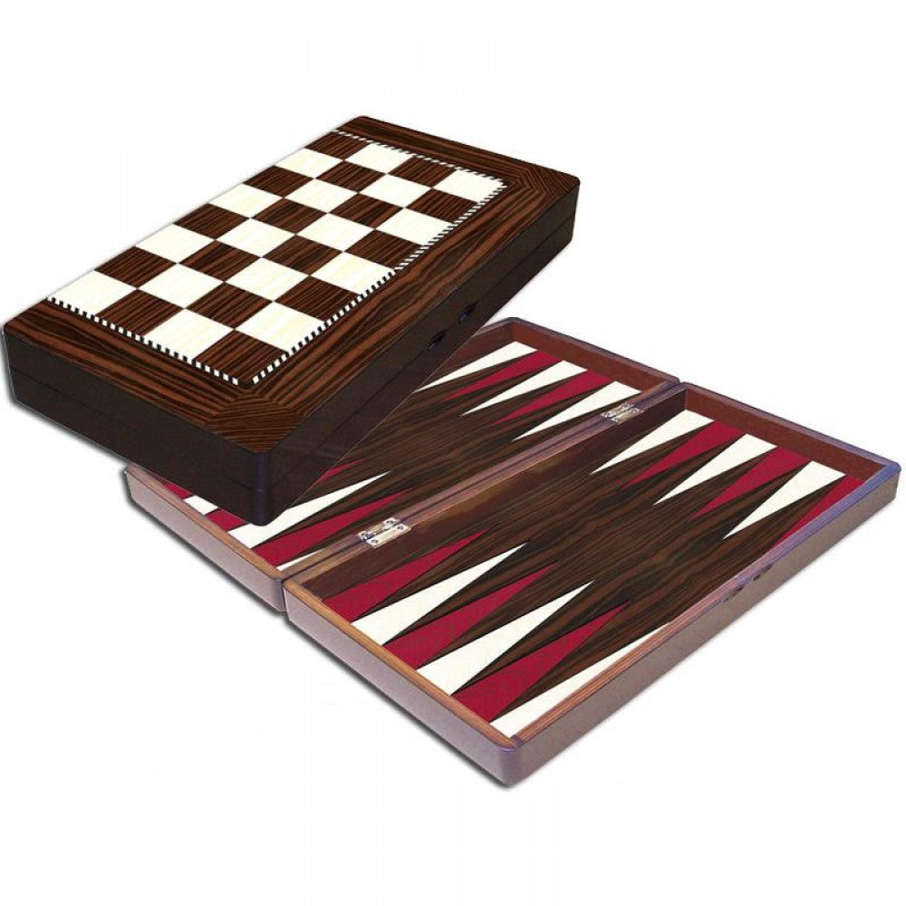 Joc de Table din Lemn Backgammon Yenigun Luxury Style 