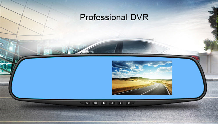Oglinda DVR, Retrovizoare Auto cu Camera fata/spate, inregistrare Full HD