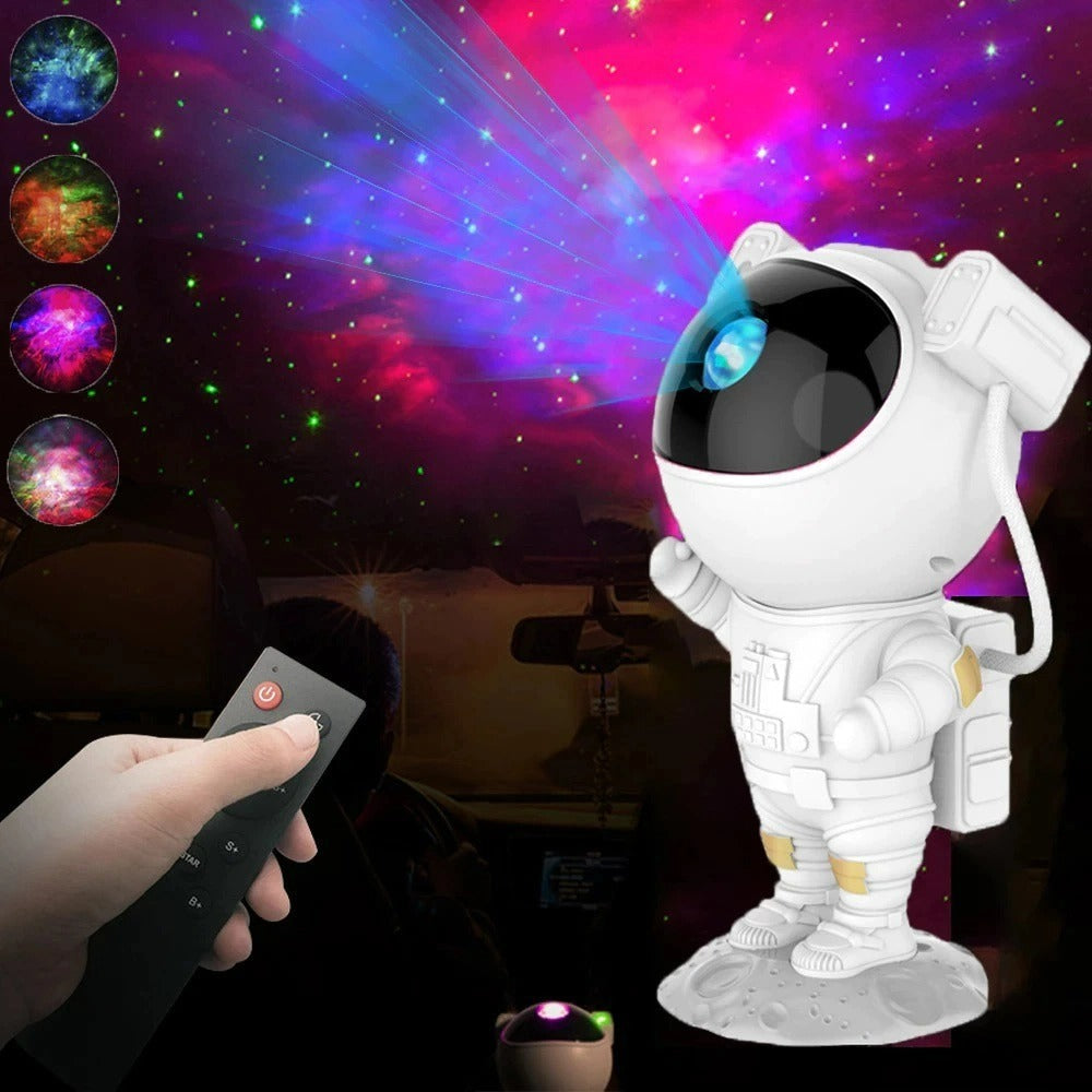 Lampa LED cu proiector Galaxy astronaut Starry Sky