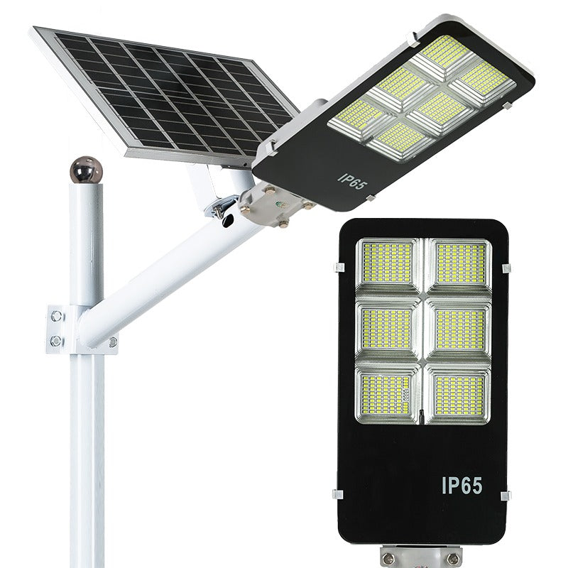 Lampa Incarcare Solara Jortan 400W, Telecomanda, Suport Metalic/Stalp, Senzor de Miscare