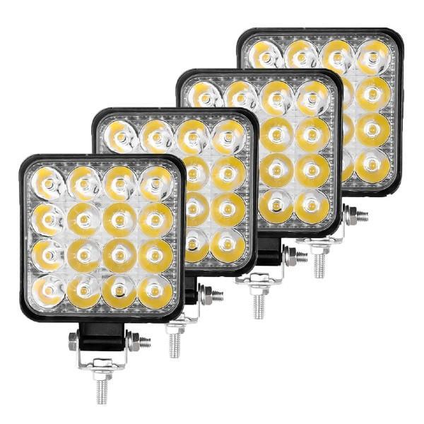 Proiector 16 LED 48W auto OFF-ROAD, IP 67